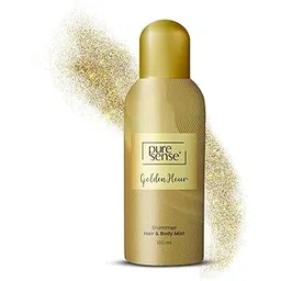PureSense Golden Hour All Day Fragrance | Long Lasting | Travel Friendly Hair and Shimmer Body Mist Spray for Women 100ml-picture-11