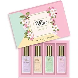 PureSense Into the Bloom Perfume (Vanilla + Mandarin + Jasmine + Rose) Long Lasting Women's Fragrance Gift Set (4x20ml) 80ml-picture-30