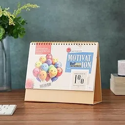 Purestory Believe My Time Will come | Desk Calendar 2026 With Quotes | Standing Table | Home and Office Desk Calendar | Monthly Grid View | Desks Calendars 2026 Planner and Organizer-picture-19