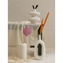 PUREZENTO White 3 Pieces Maicosy Flower Vases-picture-29