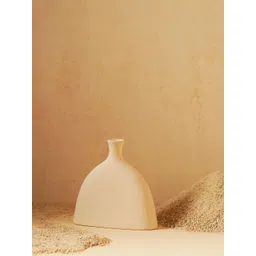 PUREZENTO White Vintage Roman Murano Ceramic Vase image 1