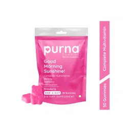 Purna Gummies Multivitamin Strawberry Gummies with Vitamins & Minerals, 30 Day Pack-picture-12
