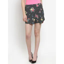 Purple State Floral Printed Mini Skort-picture-15