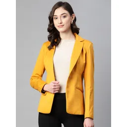 Purple State Single-Breasted Slim-Fit Blazer-picture-26