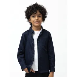 Purple United Kids Boys Button Down Collar Cotton Casual Shirt-picture-31