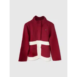 Purple United Kids Boys Colourblocked Sweatshirt-picture-19