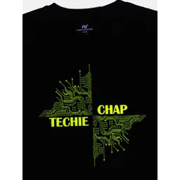 Purple United Kids Boys Colourblocked V-Neck Pockets T-shirt image 3