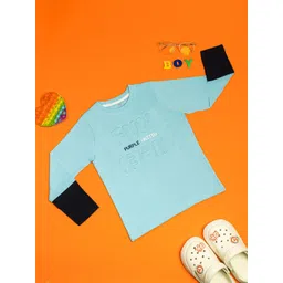 Purple United Kids Boys Printed Applique T-shirt-image-22