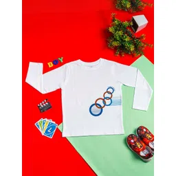 Purple United Kids Boys Printed Applique T-shirt-picture-27