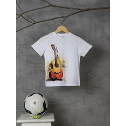 Purple United Kids Boys Printed Applique T-shirt-picture-28