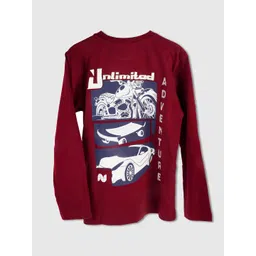 Purple United Kids Boys Printed Pockets T-shirt-picture-16