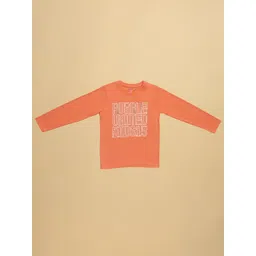 Purple United Kids Boys Printed Polo Collar Applique T-shirt-picture-20