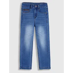 Purple United Kids Boys Regular Fit Mid-Rise Heavy Fade Jeans-picture-39