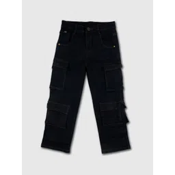 Purple United Kids Boys Regular Fit Mid-Rise Highly Distressed Jeans-picture-33