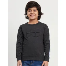 Purple United Kids Boys Self Design Cotton Pullover Sweatshirt-picture-15