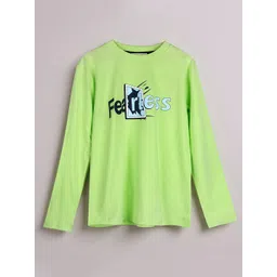 Purple United Kids Boys Typography Printed Round Neck Cotton T-shirt-picture-24