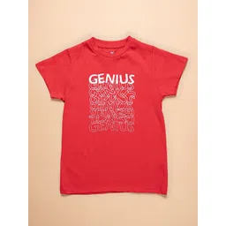 Purple United Kids Boys Typography Printed Round Neck T-shirt-image-31