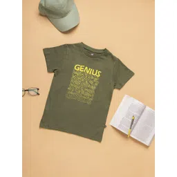 Purple United Kids Boys Typography Printed Round Neck T-shirt-picture-41