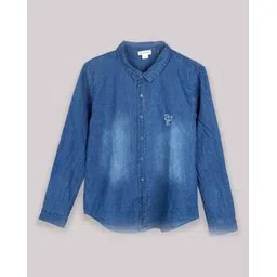 purple united kids Boys Washed Relaxed Fit Shirt-picture-11