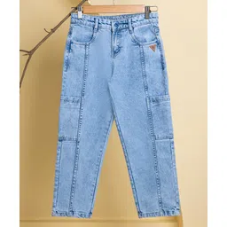 PURPLE UNITED KIDS Denim Solid Jeans - Blue-picture-28