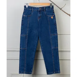 PURPLE UNITED KIDS Denim Solid Jeans - Dark Blue-picture-27