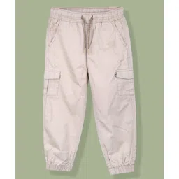 PURPLE UNITED KIDS Solid Trouser -Beige-picture-12