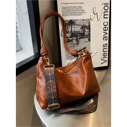 PURPLEHUNT Leather Structured Tote Bag-picture-13