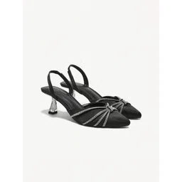 PURPLEHUNT Women Embellished Slim Heeled Mules-picture-40