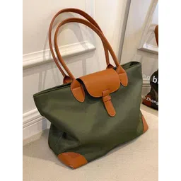 PURPLEHUNT Women Solid Structured Leather Shoulder Bag-picture-13