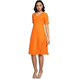 purvaja Women’s A-line Midi Length Dress (Nisi-061-065)-picture-34