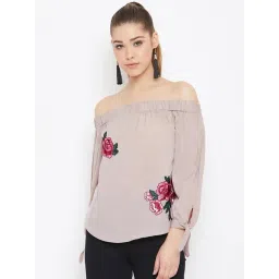 PURYS Beige Relaxed Fit Top-picture-25