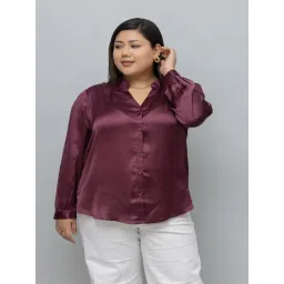 PURYS Maroon Regular Fit Shirt-picture-42