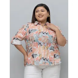 PURYS Multicolor Abstract Shirt-picture-39