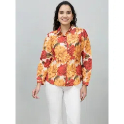 PURYS Multicolored Printed Casual Shirt-picture-35
