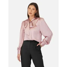 PURYS Pink Regular Fit Top-picture-18