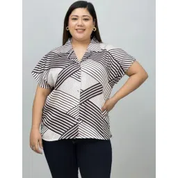 PURYS White Printed Casual Shirt-picture-20