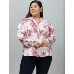 PURYS White Printed Casual Shirt-picture-38