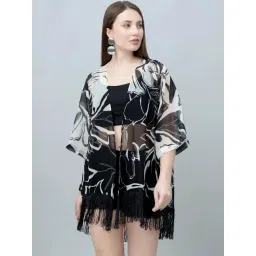 PURYS White Printed Kimono-picture-25
