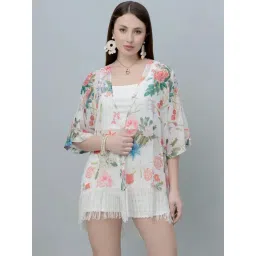 PURYS White Printed Kimono-picture-26