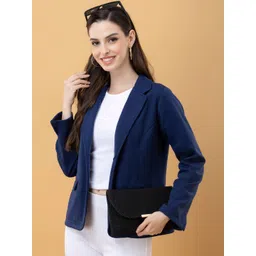 PURYS Women Fleece Lightweight Tailored Jacket-picture-40