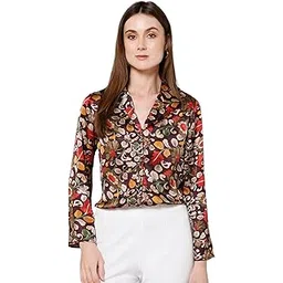 purys Women's Floral Regular Fit Shirt-picture-44