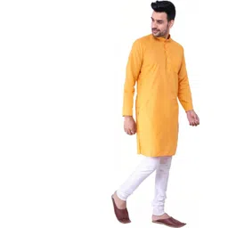 PUSHPACHIKAN Men Regular Kurta with Churidar-picture-18