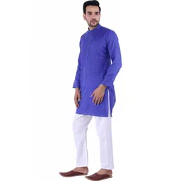 PUSHPACHIKAN Men Regular Kurta with Pyjamas-picture-36