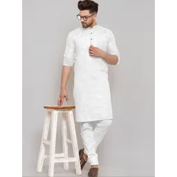 PUSHPACHIKAN Men Regular Kurta with Pyjamas-picture-32