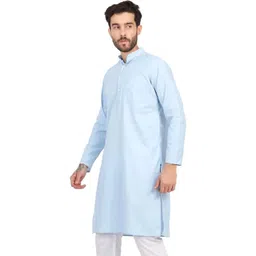 PUSHPACHIKAN Men Thread Work Kurta-picture-13