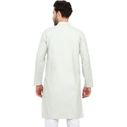 PUSHPACHIKAN Men Thread Work Kurta image 4