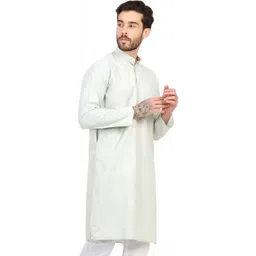 PUSHPACHIKAN Men Thread Work Kurta image 1