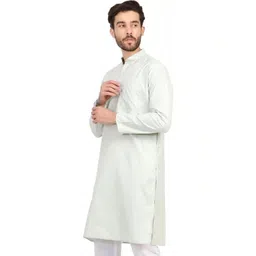PUSHPACHIKAN Men Thread Work Kurta image 2