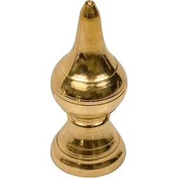 Putrika Traditional Handcrafted Brass Temple Top Kalash | Gopuram kalasam | Thazhikakkudam | Kumbham | Purnakumbha Pital Wood - Home Temple kalasam - Mugali Kalas-picture-10
