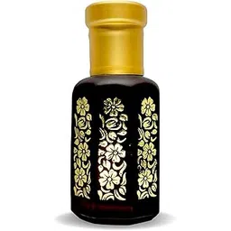 Puzawala's Black Musk 12ml Perfume/Ittar/Attar for Men & Women | Original Luxury Roll on Traditional Concentrated Attar Alcohol Free Long Lasting Oil based Fragrance For Personal and Religious Use-picture-19